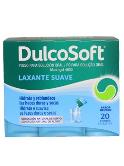 DulcoSoft Macrogol 4000 20 sobres sabor neutro