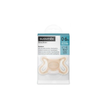 Suavinex chupete silicona fisiologico SX PRO zero-zero 0 - 6 meses  1 unidad