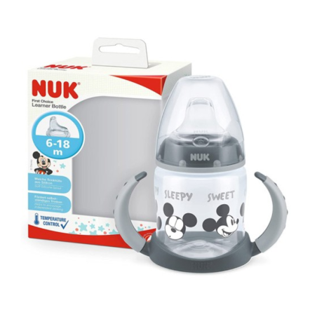 Nuk first choice learner bottle Mickey 6-18 meses 150ml