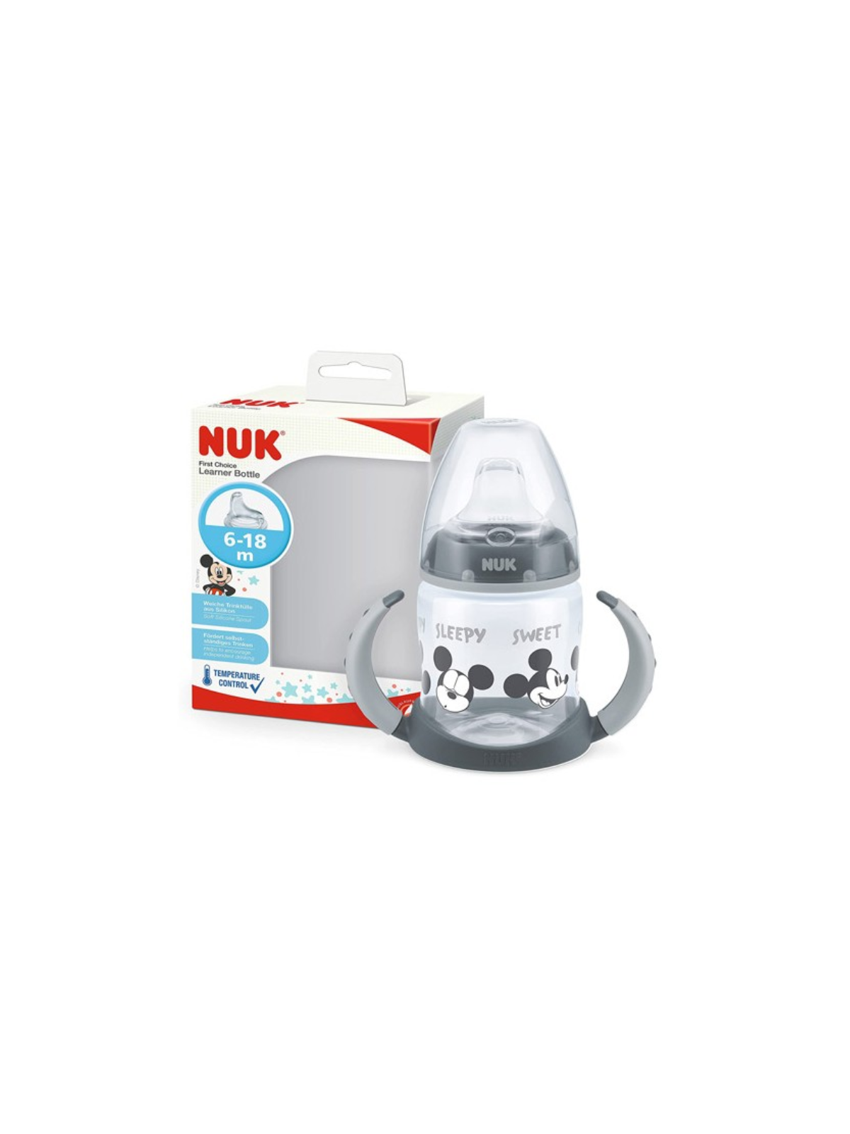 Nuk first choice learner bottle Mickey 6-18 meses 150ml