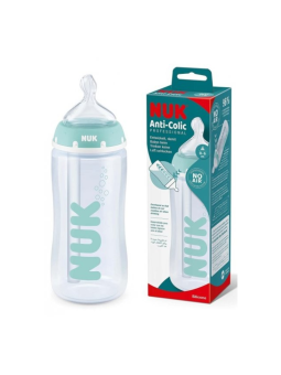 Nuk Biberon anticolic FC + PP silicona 0 - 6 meses 300ml