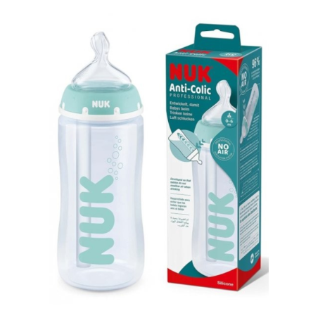 Nuk Biberon anticolic FC + PP silicona 0 - 6 meses 300ml