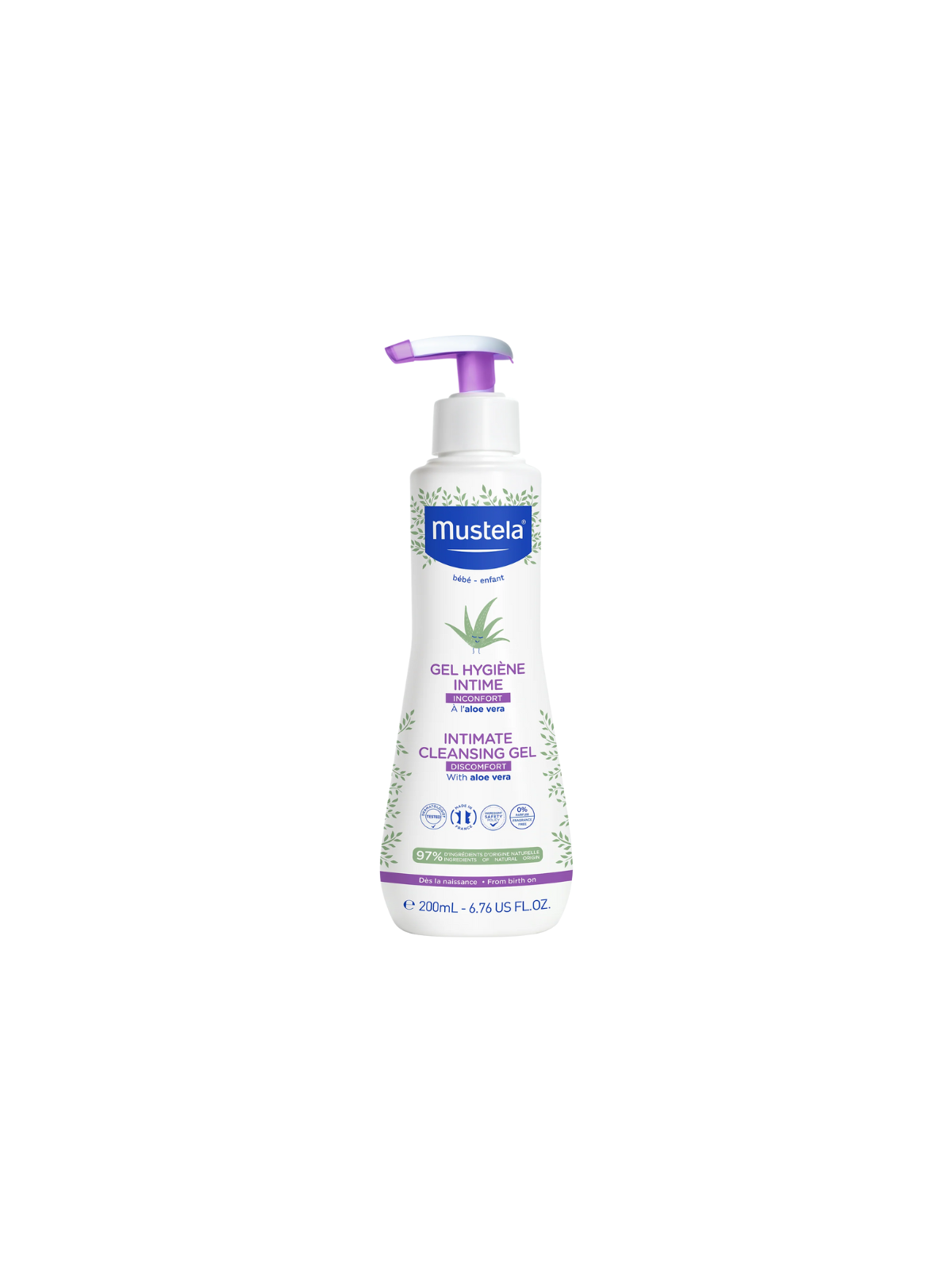 Mustela gel higiene intima 200 ml