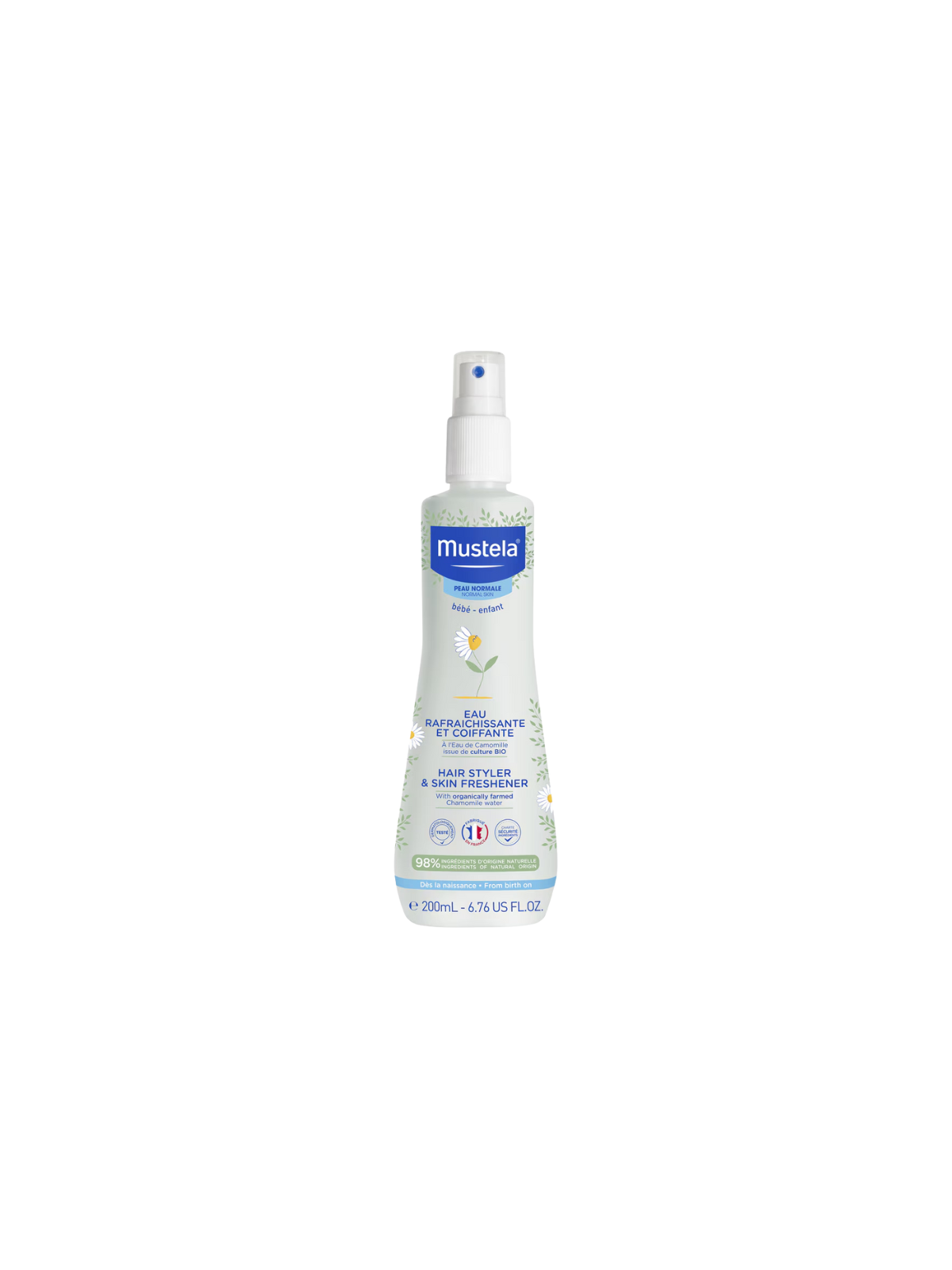 Mustela agua para peinar refrescante 200 ml