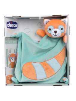 Chicco red panda doudou