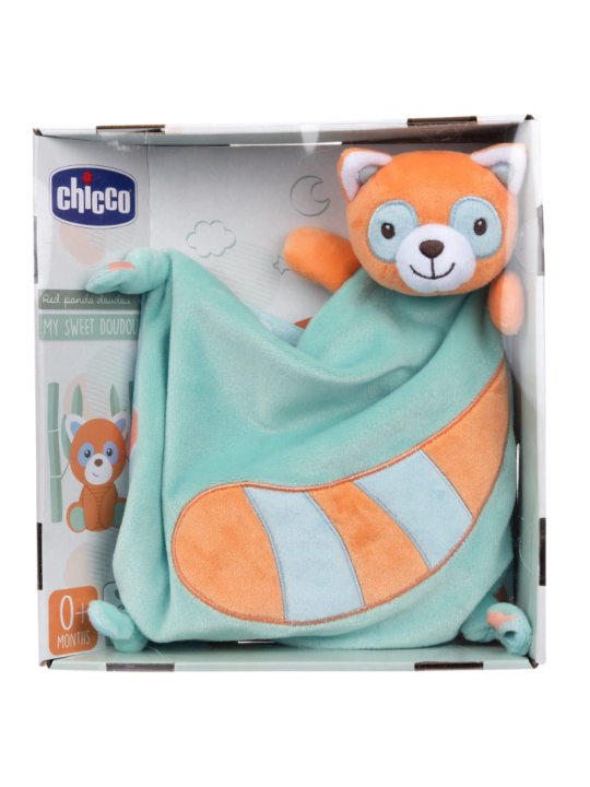 Chicco red panda doudou