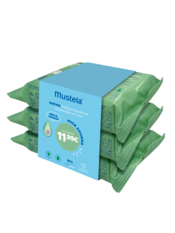 Mustela pack ahorro toallitas ecológicas