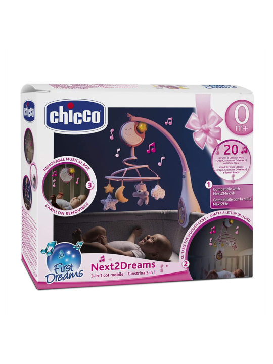 Chicco carrusel next2 dreams rosa