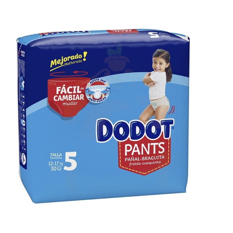 Pañales Dodot Pants T7 (46Uds). Dodot