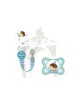 BROCHE PARA CHUPETE Y CHUPETE DE SILICONA MAM CLIP IT! & ORIGINAL A