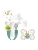 BROCHE PARA CHUPETE Y CHUPETE DE SILICONA MAM CLIP IT! & ORIGINAL