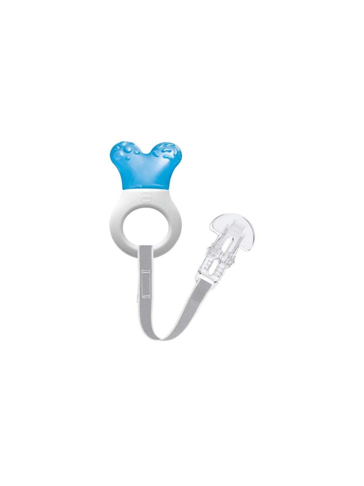 Mam mordedor mini cooler & clip con parte rellena de agua y broche