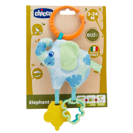Chicco sonajero elephant on the go