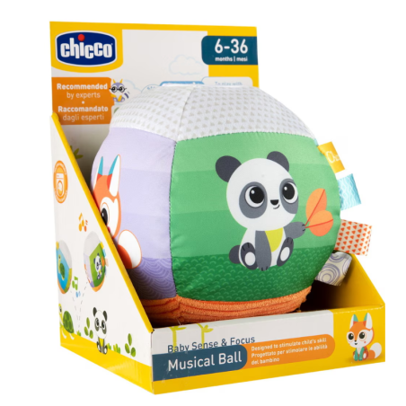Chicco toy bs musical ball 6-36 meses