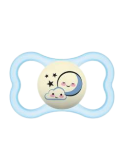 MAM supreme night chupete silicona simetrica +6m