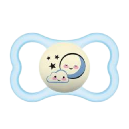 MAM supreme night chupete silicona simetrica +6m