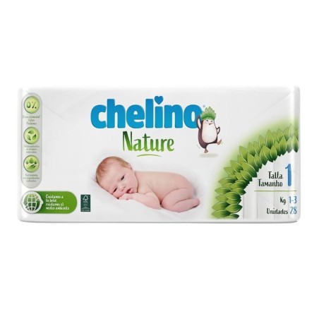 Chelino nature pañales talla 1 1 a 3 kg