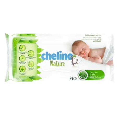 Chelino nature 24 toallitas