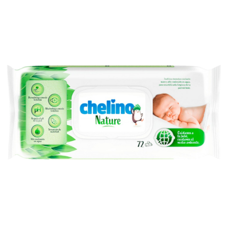 Chelino nature 72 toallitas