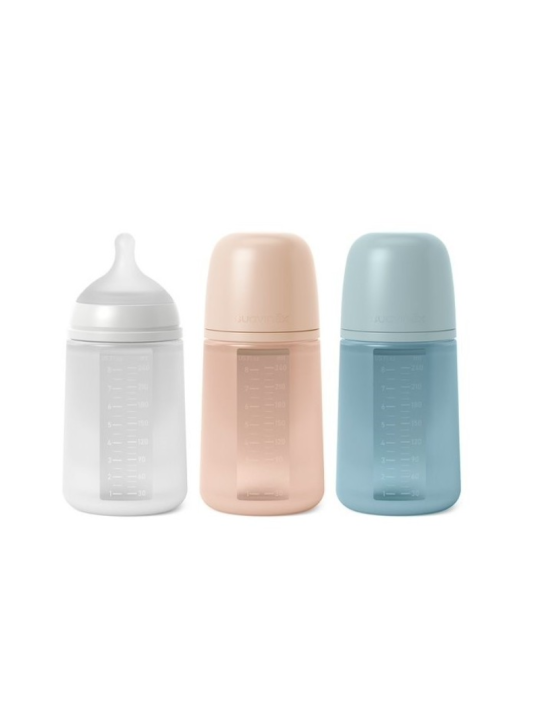 Suavinex Biberon silicona soft colour + 3 meses 1 unidad 240 ml