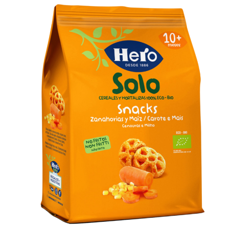 Hero Solo Snack Zanahoria y Maíz 40g
