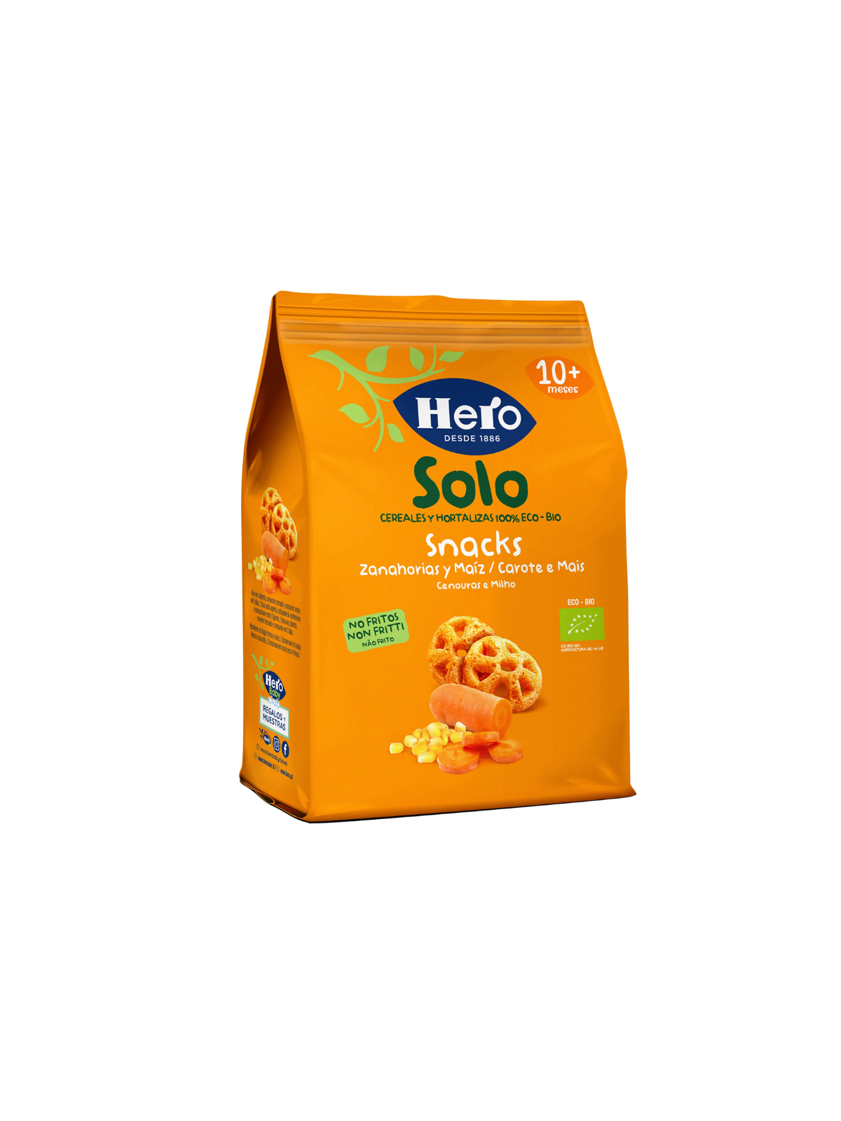 Hero Solo Snack Zanahoria y Maíz 40g