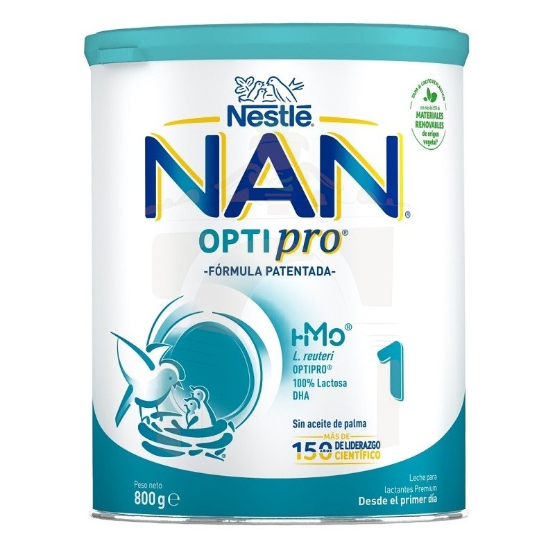 Nan Nestlé Supremepro 1 Leche de Inicio en Polvo para Bebés (desde el  Primer Día), 3 x 800g : : Alimentación y bebidas