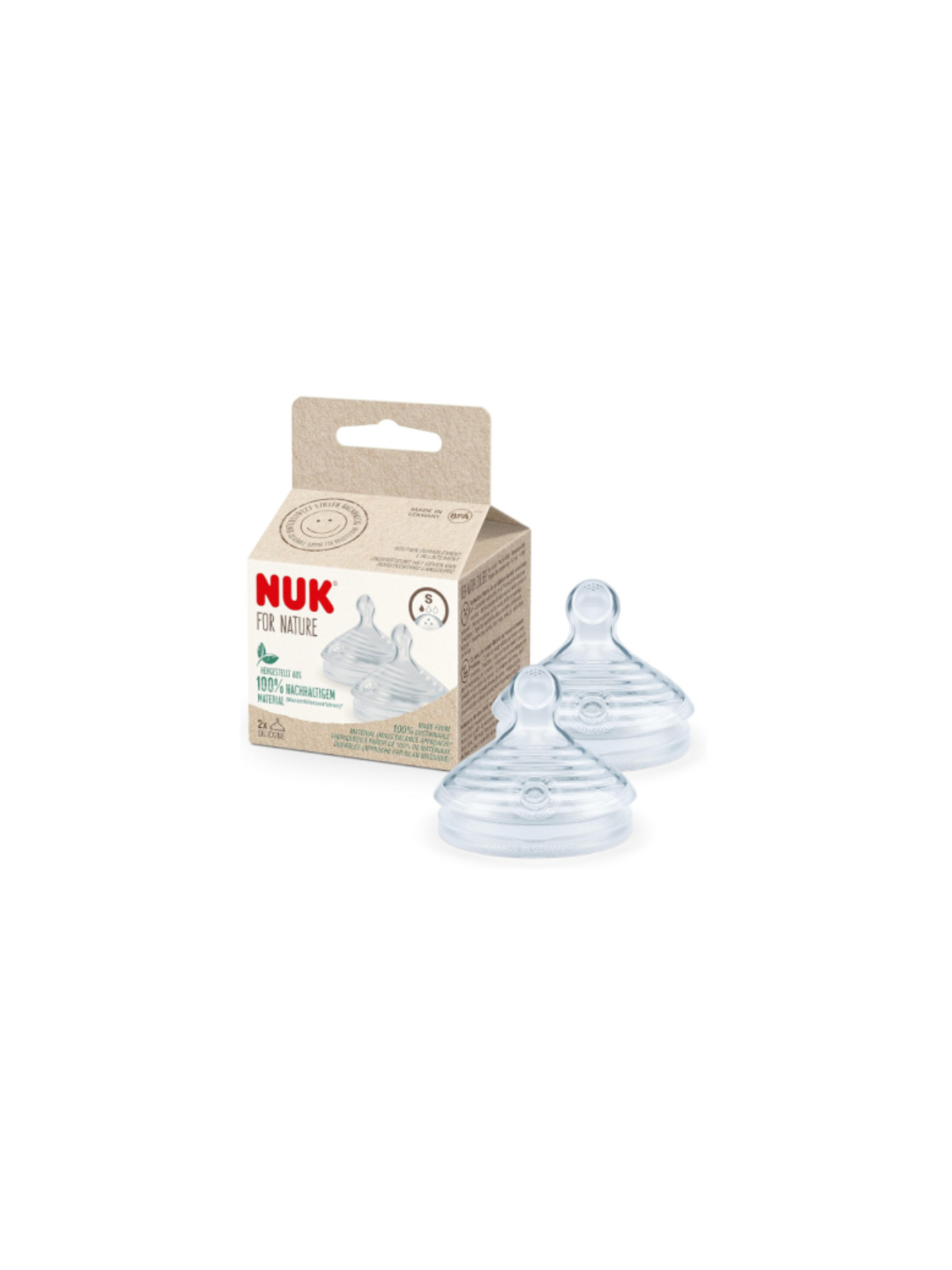 Nuk tetina nature sense t- s 0-6m