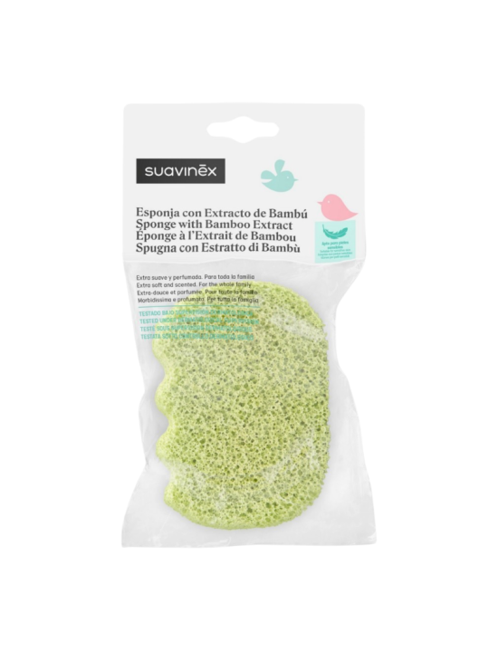 Suavinex Baby Esponja de Baño Aroma de Bambú