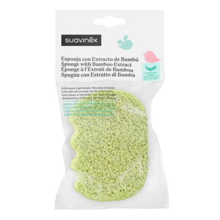 Suavinex Baby Esponja de Baño Aroma de Bambú