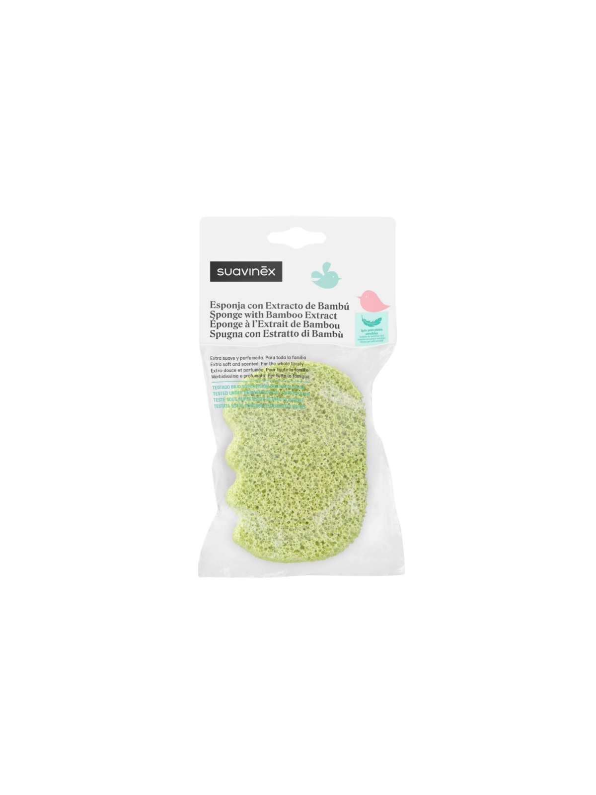 Suavinex Baby Esponja de Baño Aroma de Bambú