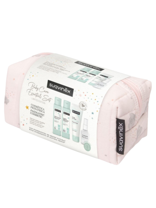 Suavinex neceser de viaje baby care essential set niña