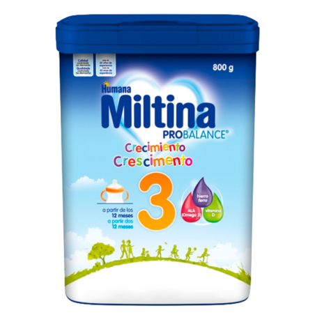 Miltina Probalance 3 Leche de Crecimiento 800 g  Promoción 5+1