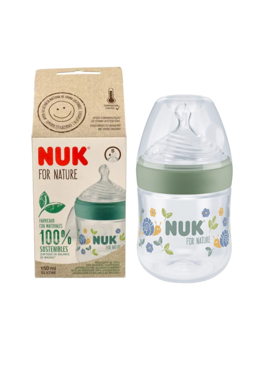 Nuk nature Biberón silicona talla S 150ml