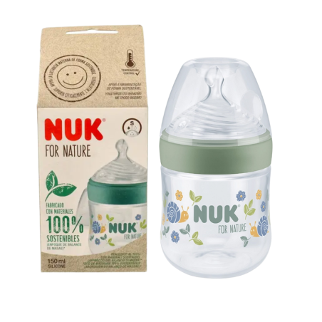 Nuk nature Biberón silicona talla S 150ml