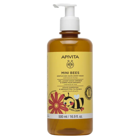 Apivita gel y champú infantil caléndula y miel 500 ml