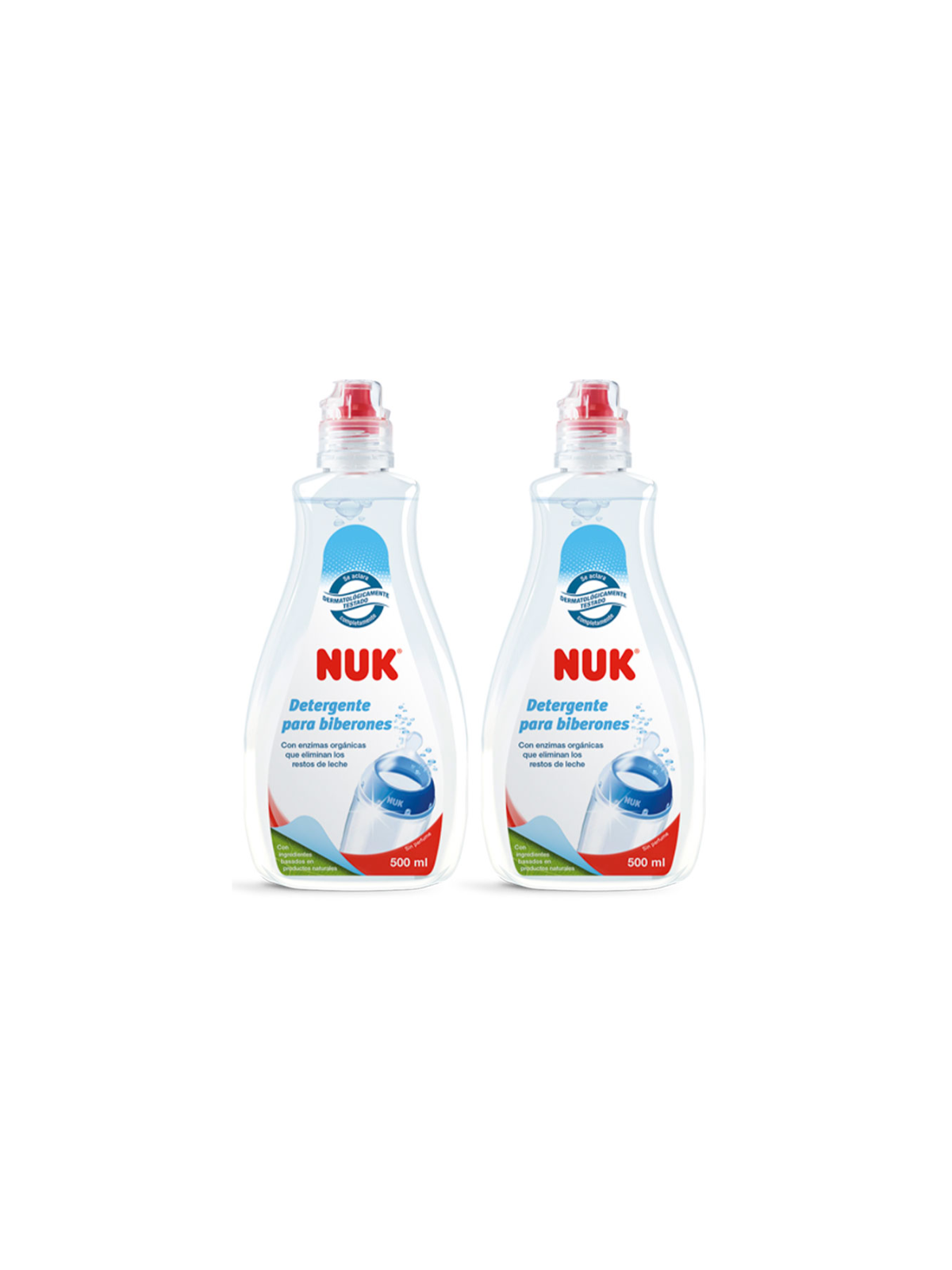 Nuk Duplo Detergente de Tetinas y Biberón 500 ml