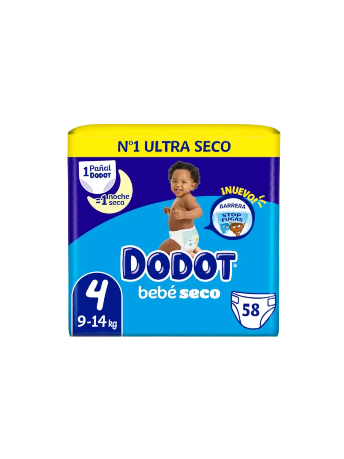 Dodot Bebé Seco t4 58 Uds
