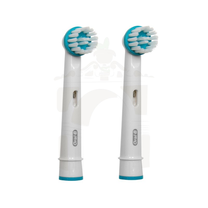 Cepillo de dientes eléctrico Oral-B compatible con cabezal de repuesto de  cerdas Ortho y Power Tip – Paquete de 20 | Cabezales de cepillo con cerdas