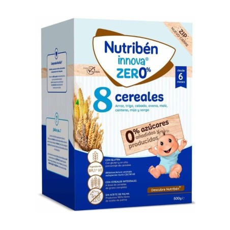 Nutriben innova 8 cereales 0% 1 envase 500g