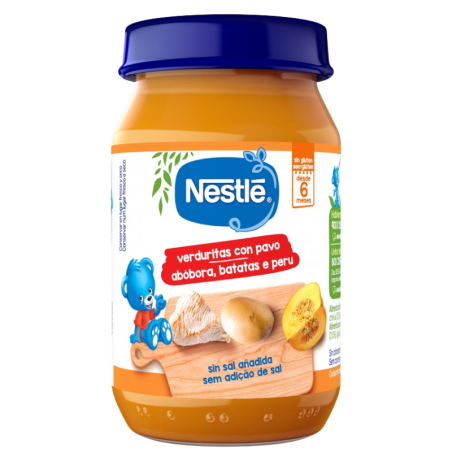 NESTLE VERDURITAS CON PAVO 1 TARRO 190 G