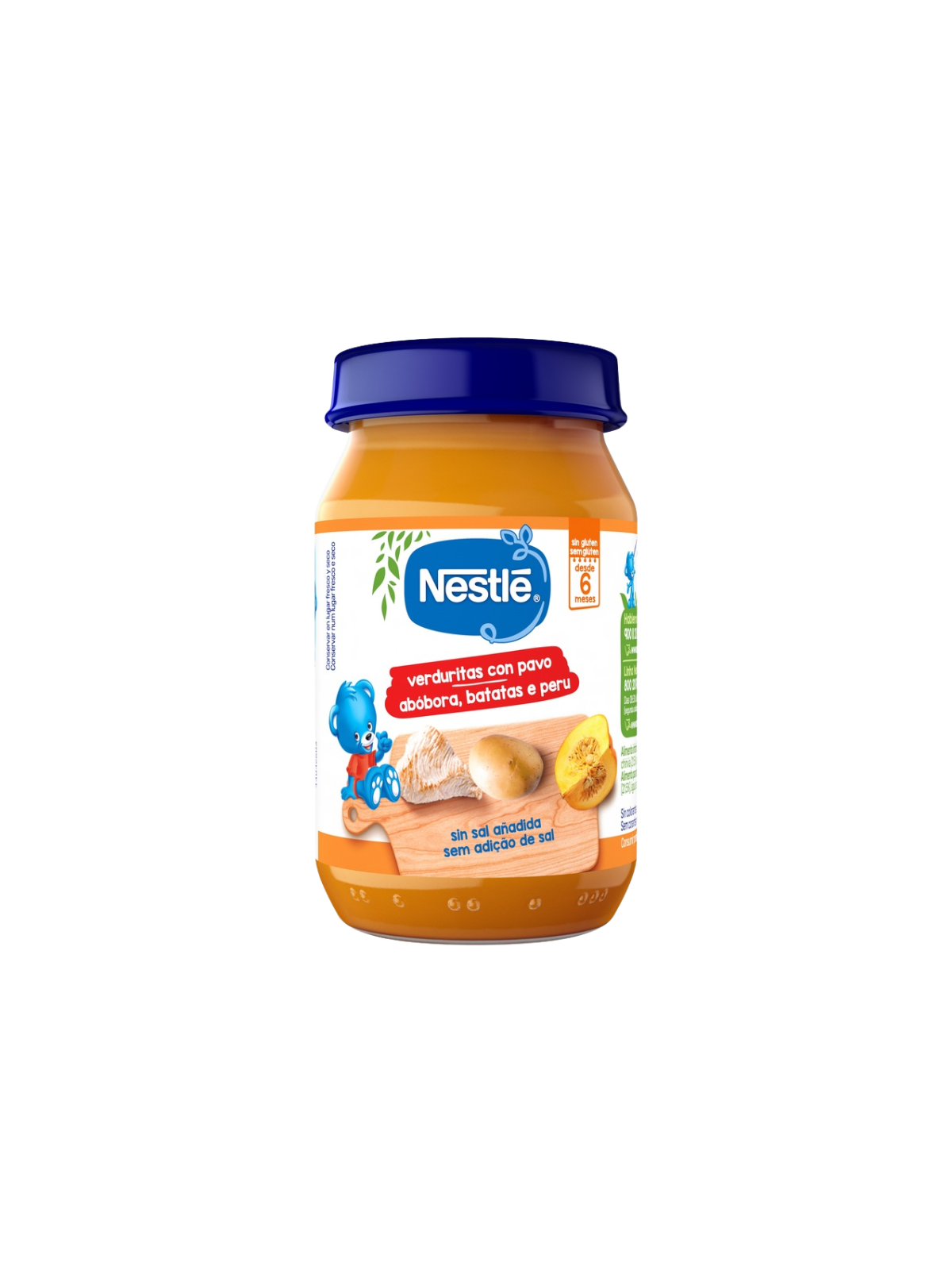 NESTLE VERDURITAS CON PAVO 1 TARRO 190 G