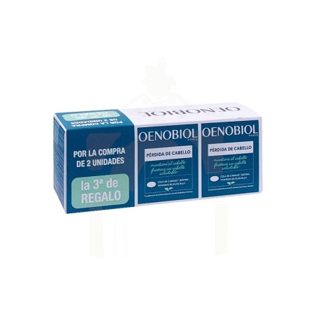 Oenobiol perdida de cabello 3 envases 60 capsulas