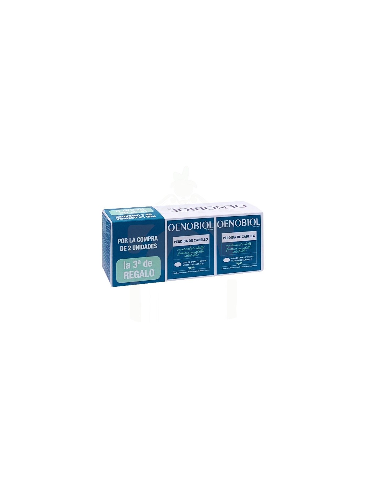 Oenobiol perdida de cabello 3 envases 60 capsulas