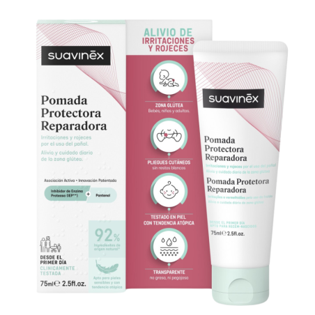 Suavinex pomada reparadora protectora calmante con pantenol para rozaduras 1 tubo 75 ml