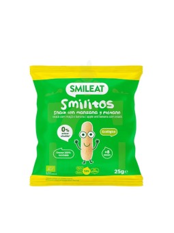 Smilitos Snack De Manzana Y Plátano 25 g