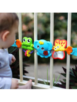 PLAYGRO TRIO MUSICAL PRAM TIE + 0 M