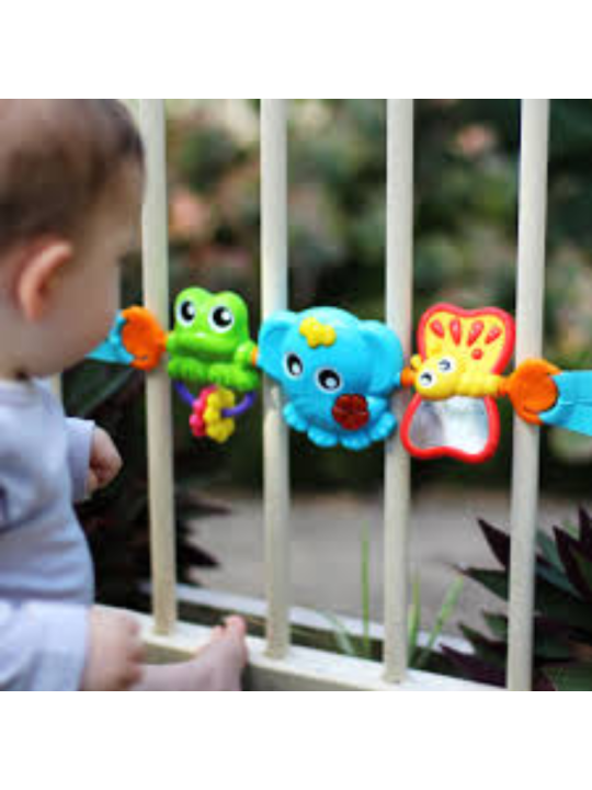 PLAYGRO TRIO MUSICAL PRAM TIE + 0 M