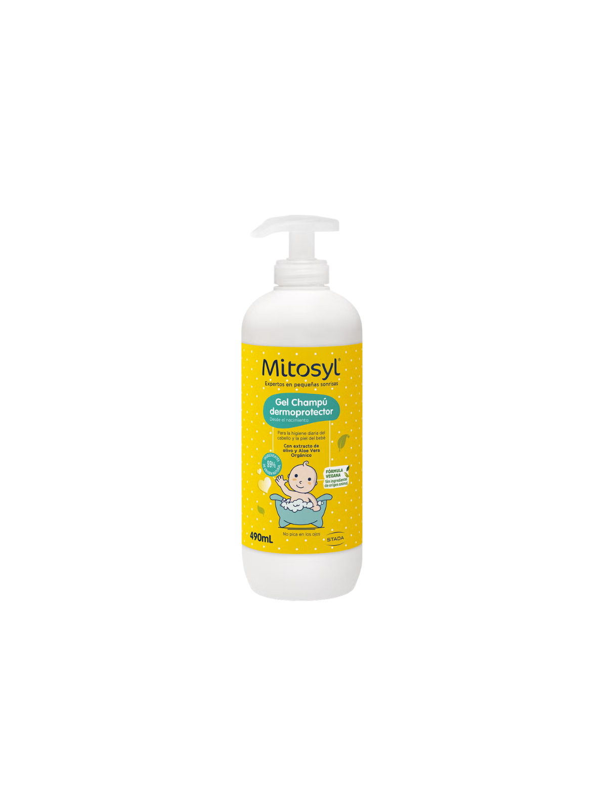 Mitosyl gel champú dermoprotector 490 ml