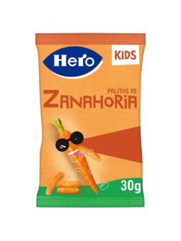 Hero Kids Palitos de Zanahoria 30 gr